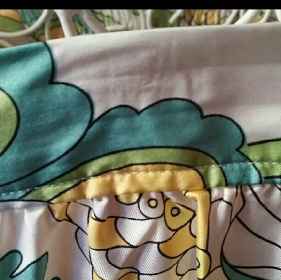 Urban Outfitters Lux Paisley Strapless Top - Picture 4 of 4